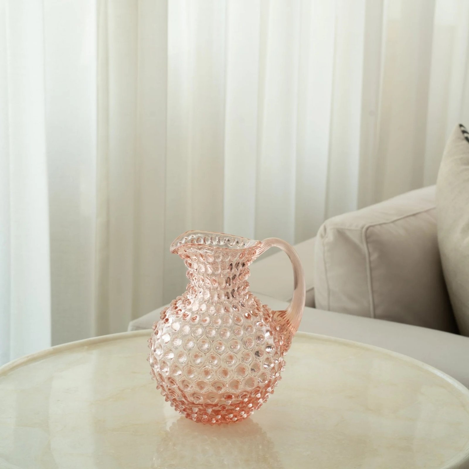 imgi_1_blush-pink-round-base-hobnail-jug-164338